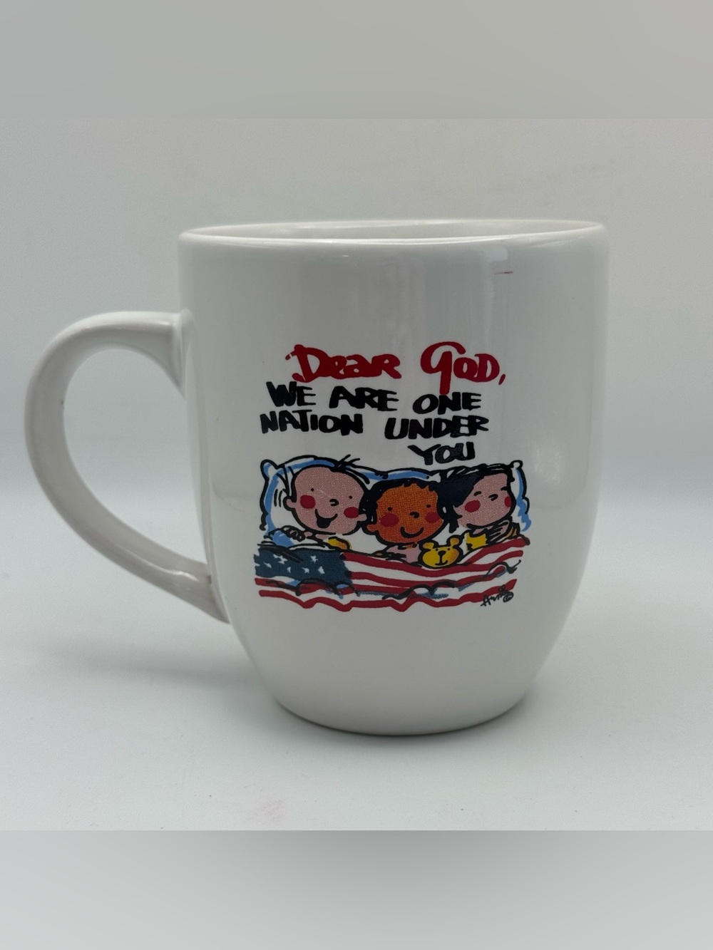 Royal Norfolk Dear God We Are One Nation Under You Coffee Mug Patriotic Mug